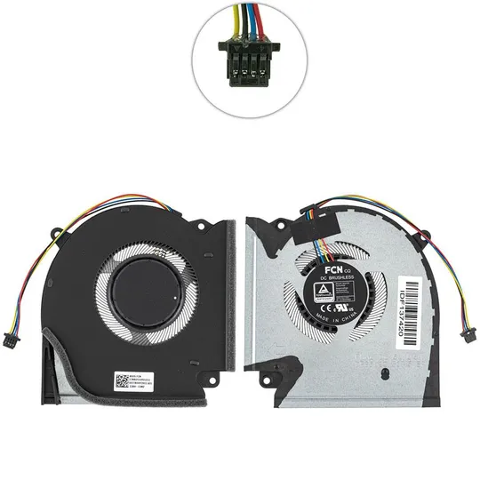 Орігинальний вентилятор для ноутбука ASUS ROG Strix G15 G513QE (CPU FAN), G513QC, 5V !!! (13NR0510P01011, DFS5K221153715)(Кулер) Ціна