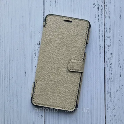 фото, Чохол-книжка Samsung A710F Galaxy A7 2016 для телефона Бежевий