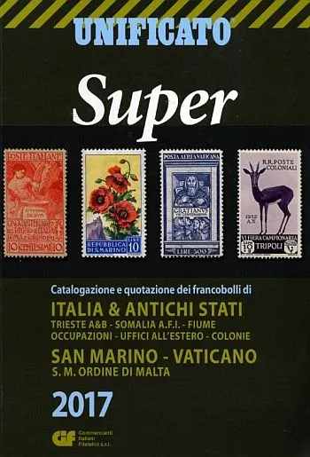 фото, 2017 - Каталог марок Италия Ватикан Сан-Марино - Unificato - *.pdf