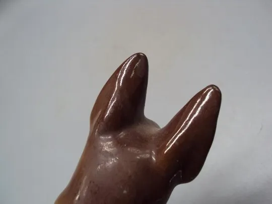 Фигура фарфор статуэтка Германия GH &amp; co Grafenthal собака овчарка собачка овчарка 13,5х21 см №14217 Інтернет-аукціон