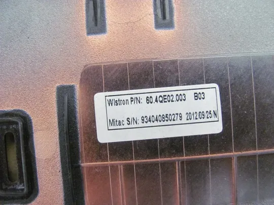 номер0211-6 Кришка, дно, піддон корпуса,нижний корпус(дно)для ноутбука,низ,дно,поддон,нижняя часть 60.4QE02-003 для Lenovo ThinkPad T530 Оригінал Характеристики