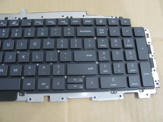 номер0130-8 клавіатура,keyboard робоча з підсвіткою 0RHGDM PK133MM3B01   для DELL Latitude 5520 5521 Precision 3560 3561 оригінал Продаж