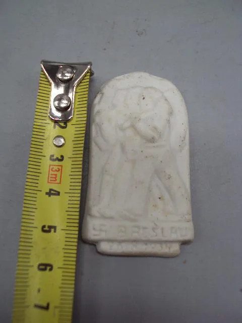 Купити Знак фарфор Рейх 1934 год Вроцлав 26.08.1934 Breslau размер 5,5 х 3,1 см №10241