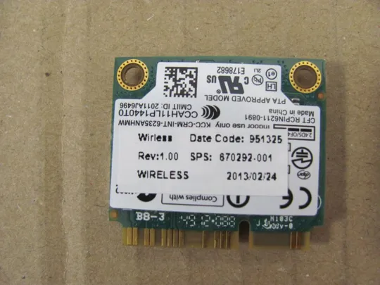 52-22 WI-FI адаптер 670292-001 для HP EliteBook Folio 9470m З аукціону