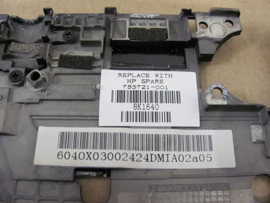 443-9 кріплення корпуса 753721-001 для  HP EliteBook Revolve 810   оригінал З аукціону