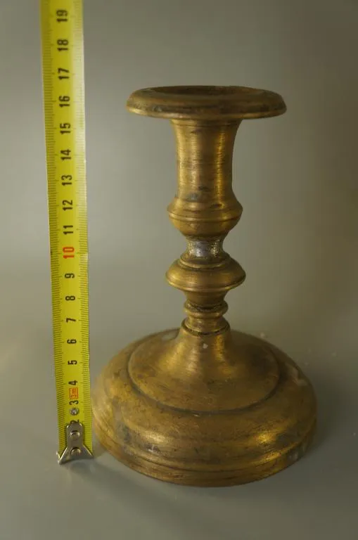 Купити Подсвечник бронза маленький высота 16,5 см (№74б) №10664