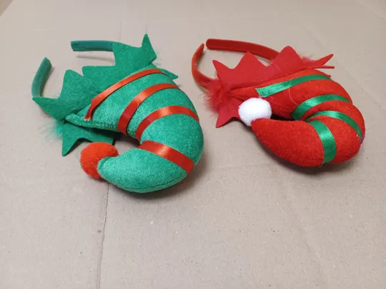 Пов'язка на голову з капелюхом ельфа Різдвяний головний убір Капелюх ельфа на різдвяну вечірку Різдвяний головний убір для дітей Різдвяна пов'язка для волосся Різдвяний ельф ( ящик 27) З аукціону