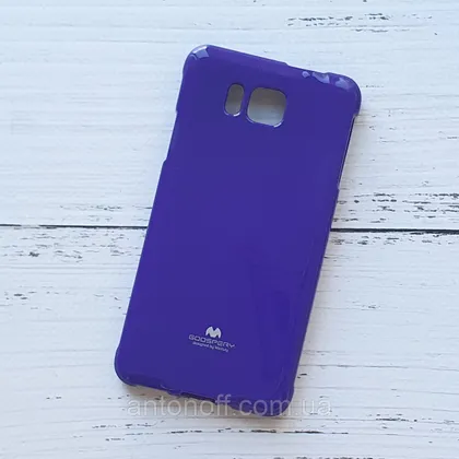 фото, Чохол Samsung G850 Galaxy Alpha силіконовий для телефона Фіолетовий