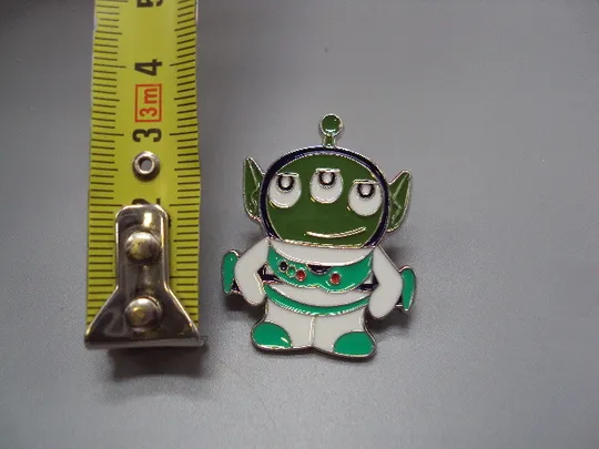 Купити Значок пін мультфільм Pixar Disney Toy story pizza Іншопланетянин планета Піцца знак брошка №18469