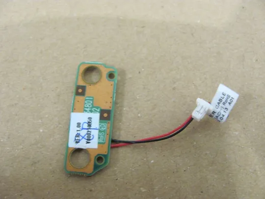 Купити номер0314-25 плата кнопки вкл Кнопкова плата Кнопковий модуль Плата управління кнопками,  Плата кнопки живлення Laptop Power button board  6017B0258201 для Toshiba Satellite C650 C655 L650 L655 оригінал