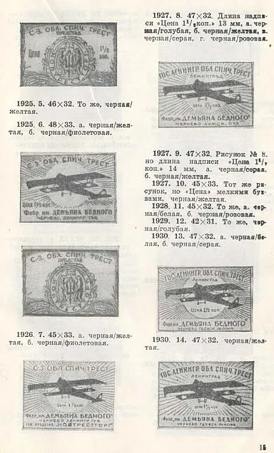 Этикетки спичечных фабрик Сев.-Запада - *.pdf Продаж