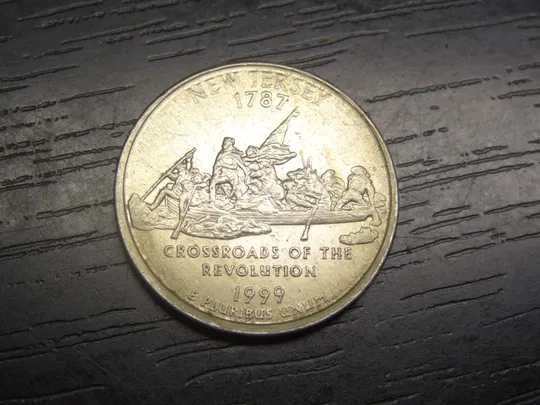 1/4 долара 1999 P США Нью-Джерсі Ціна