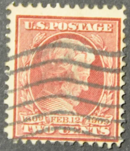 фото, США Линкольн 2c. 1909 Sc.367