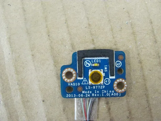 379-19 плата кнопки вкл LS-9772P для Dell Precision M4800 оригінал Продаж