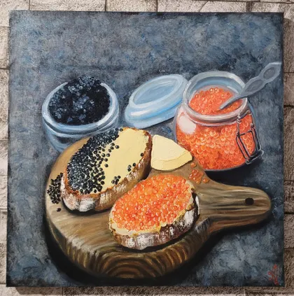 фото, Картина Ікра