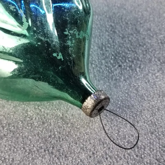 Елочная игрушка "зелёный лист" , ссср Де купити