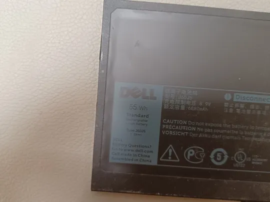 Купити 0700 акумулятор DELL J60J5 7.6V 55WH  НІМЕЧЧИНА