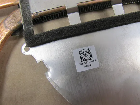 642-36 термотрубка охолодження 300-0001-2358 для Sony Vaio SVS151 SVS15 SVS1513C5E  оригінал З аукціону