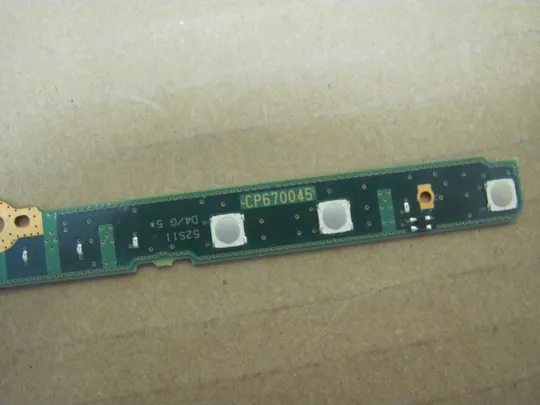 номер0967-14 Плата кнопки включення  CP670045 для Fujitsu Lifebook U745   оригінал З аукціону