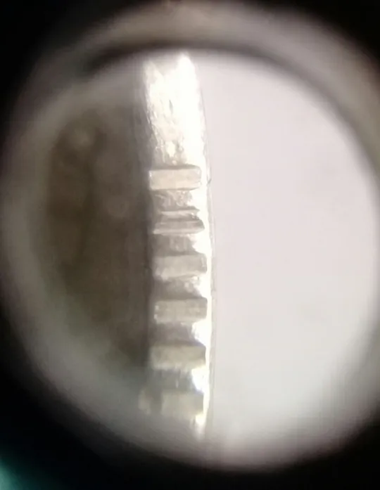 (3394) 25 копійок 1994 1БВк брак гуртильного кільця - 3 монети одним лотом (25 копеек 1994 1БВк) З аукціону