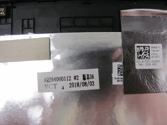 695-3 кришка матриці 0RV0KD AQ264000112 AQ264000111 для Dell Latitude 7380 E7380 оригінал в Україні