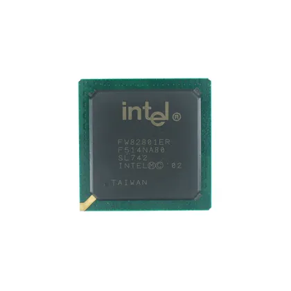 фото, Мікросхема INTEL FW82801ER південний міст для ноутбука