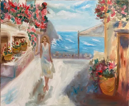 фото, Картина олійними фарбами