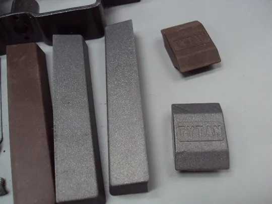 Замок дверной накладной с поворотной ручкой GERDA TYTAN ZX титан б/у №16022 Торговий майданчик