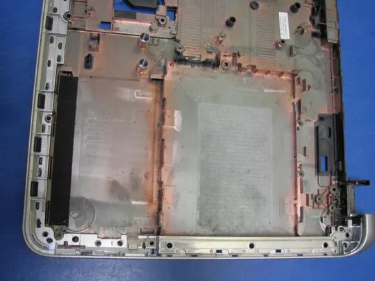 №114-20 Кришка (дно, корито, піддон) корпуса 3IU86TP003 для HP Pavilion 15-n оригінал З аукціону