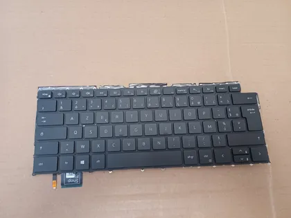 фото, номер1052-7 Keyboard Клавіатура  0M5T8J для Dell XPS 15 9500 9510 PRECISION 5550 5560 оригінал