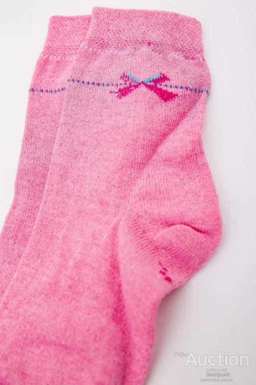 Детские носки для девочек, розового цвета, 167R620 З аукціону