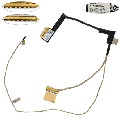 фото, Шлейф для ноутбука Asus (X450LA, F450) 40pin LED (DDXJAFLC100)