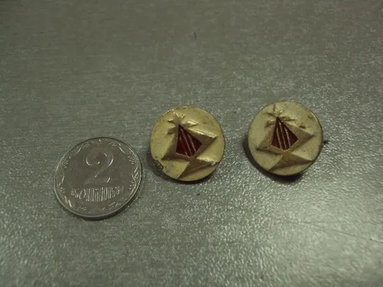 знак музыкальный фестиваль ссср лот 4 шт №5093 Ціна
