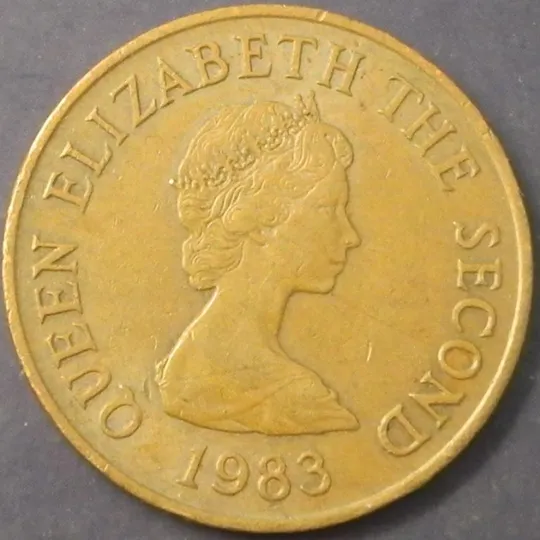 Купити 2 пенси 1983 Джерсі рідкісна