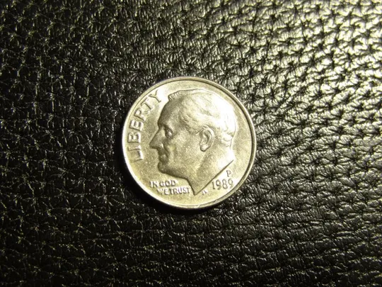 10 центів 1989 P США Ціна