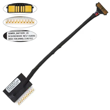 фото, Шлейф для підключення акумулятора DELL (3510, 3515, 3511, 3520) DC02003xv00