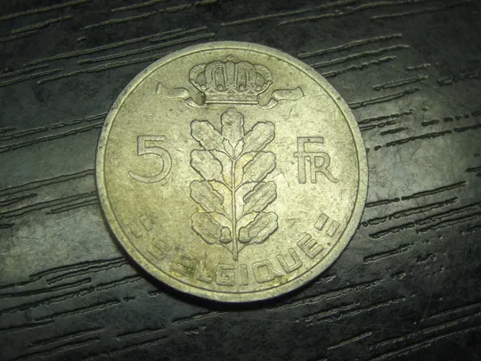 Купити 5 франків Бельгія 1971 Belgique