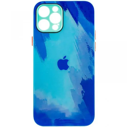 Чехол TPU+Glass Impasto abstract для Apple iPhone 12 Pro Max (6.7") Ціна