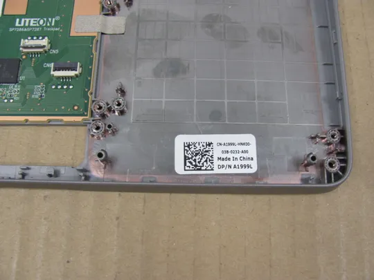699-3 Кришка панель палмрест тачпад A1999L  AP2UJ000B00 для Dell Latitude 5510 5511 Precision 3550 3551  оригінал Характеристики