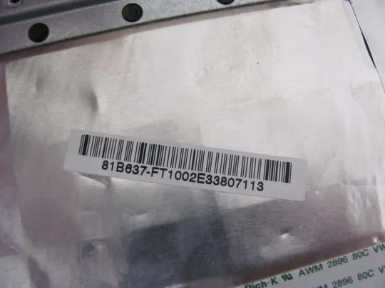 494-4 Кришка панель палмрест тачпад клавіатура робоча 30B800-FT1211 для MEDION S6212T оригінал Недорого