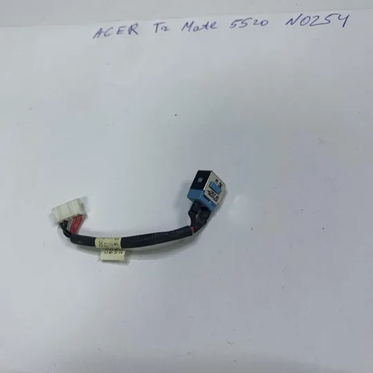 N0254 Acer travelmate 5520 Розйом живлення +шлейф Ціна