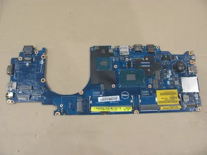 фото, номер0638-12 материнська плата Mainboard Материнка Основна плата Системна плата Плата системи Laptop motherboard мамка ноутбучна плата РОБОЧА SR32N  i7-7820HQ CDP70 LA-E141P для  Dell Latitude E5480 оригінал