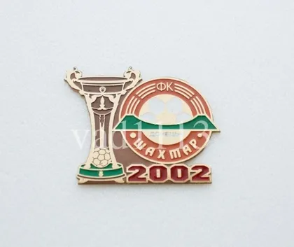 фото, Футбол значок - Чемпион Украины 2002 года Шахтер Донецк.