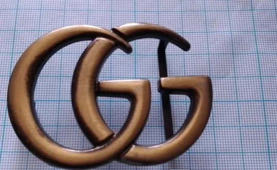 Винтажная Пряжка с логотипом Gucci для ремня nt464 (Вінтажная  пряжка з логотипом Gucci для ременя n Ціна