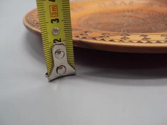 Тарелка дерево Хороший едок в поле ходок диаметр 19,9 см, высота 2 см №11918 Інтернет-аукціон