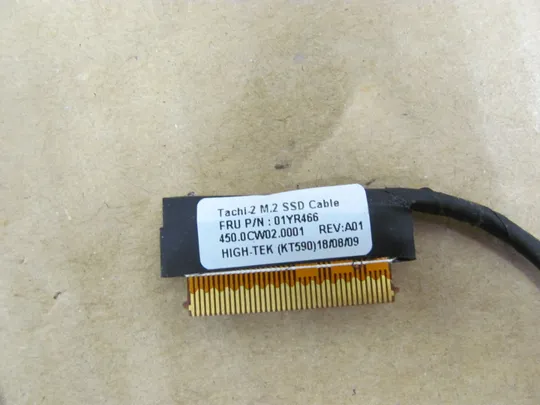 номер0213-8 шлейф SSD Шлейф жесткого диска SSD HDD для ноутбука Кабель шлейф перехідник адаптер для HDD SSD 450.0CW02.0001 01YR466  для Lenovo Thinkpad T570 P51S T580 оригінал Продаж