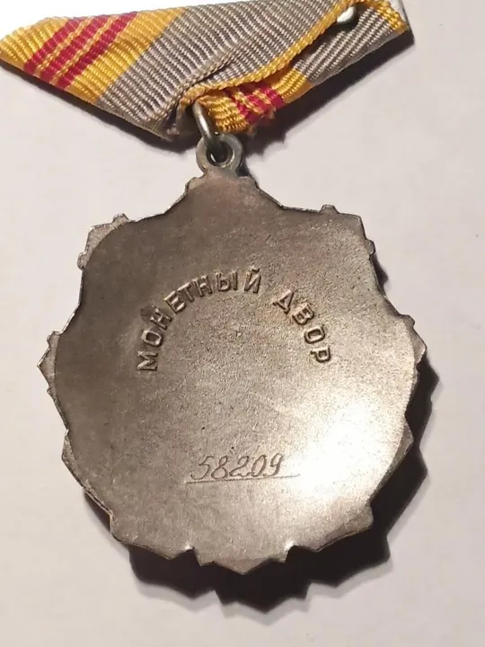 Орден Трудовой Славы №58209 Продаж
