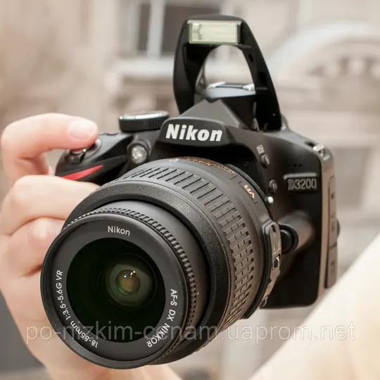Дзеркальний Фотоапарат Nikon D3200 Kit - 24,2 Мп - Full HD - CMOS - GPS - Ідеал ! Ціна