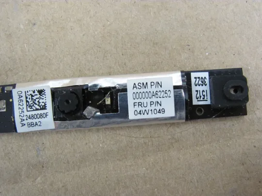 629-35 WEB камера 04W2851 04W1049  для Lenovo X1 Carbon Gen 1  оригінал Продаж