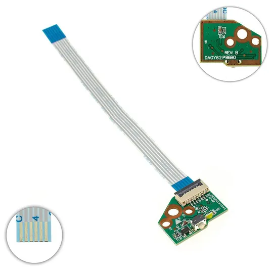 Плата з кнопкою включення для ноутбуку HP (13-A 13-AC 13-AU 15-U 14-A X360), (768009-001 DA0Y62PB6B0) Ціна